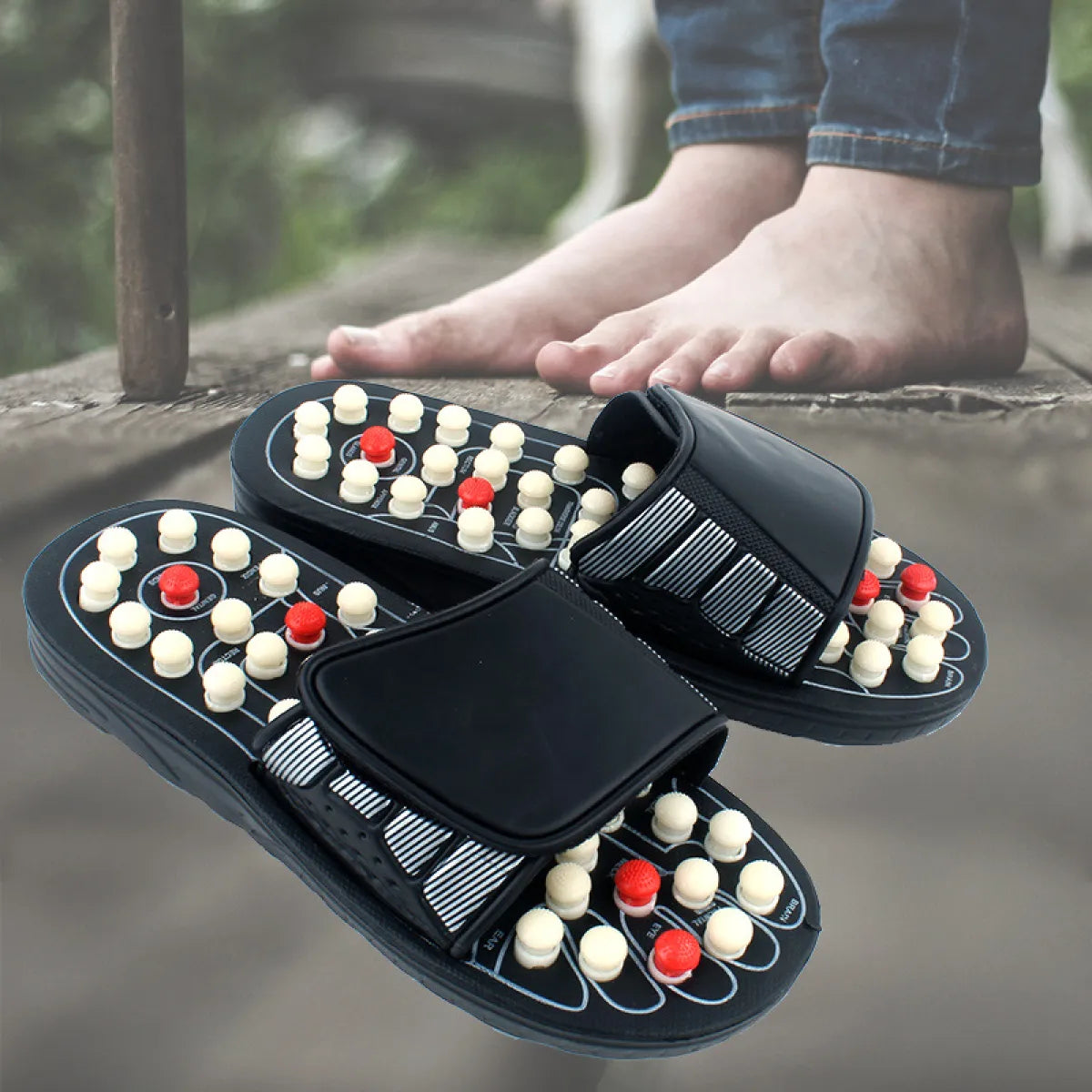 ZenStep AcuTherapy massage slippers