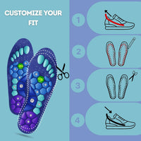Revive Step Magnetic Acupressure Insoles