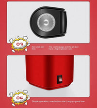 Blowing Electric Popcorn Machine