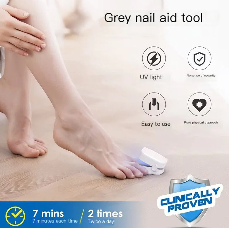 Portable UV Nail Therapy Lamp for Fungal Treatment